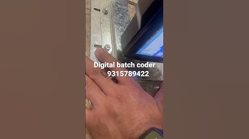 How to print on same spot from handheld inkjet printer?  #batchcodingmachine #handheldprinter #shot