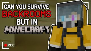 Can you Survive Backrooms but in Minecraft? by OVDR 4,837 views 1 year ago 25 minutes