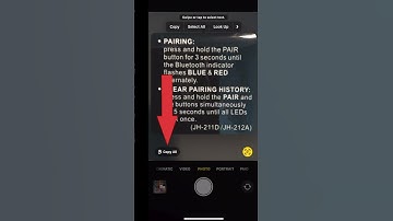 How to use iPhone Camera to copy and paste text off of anything