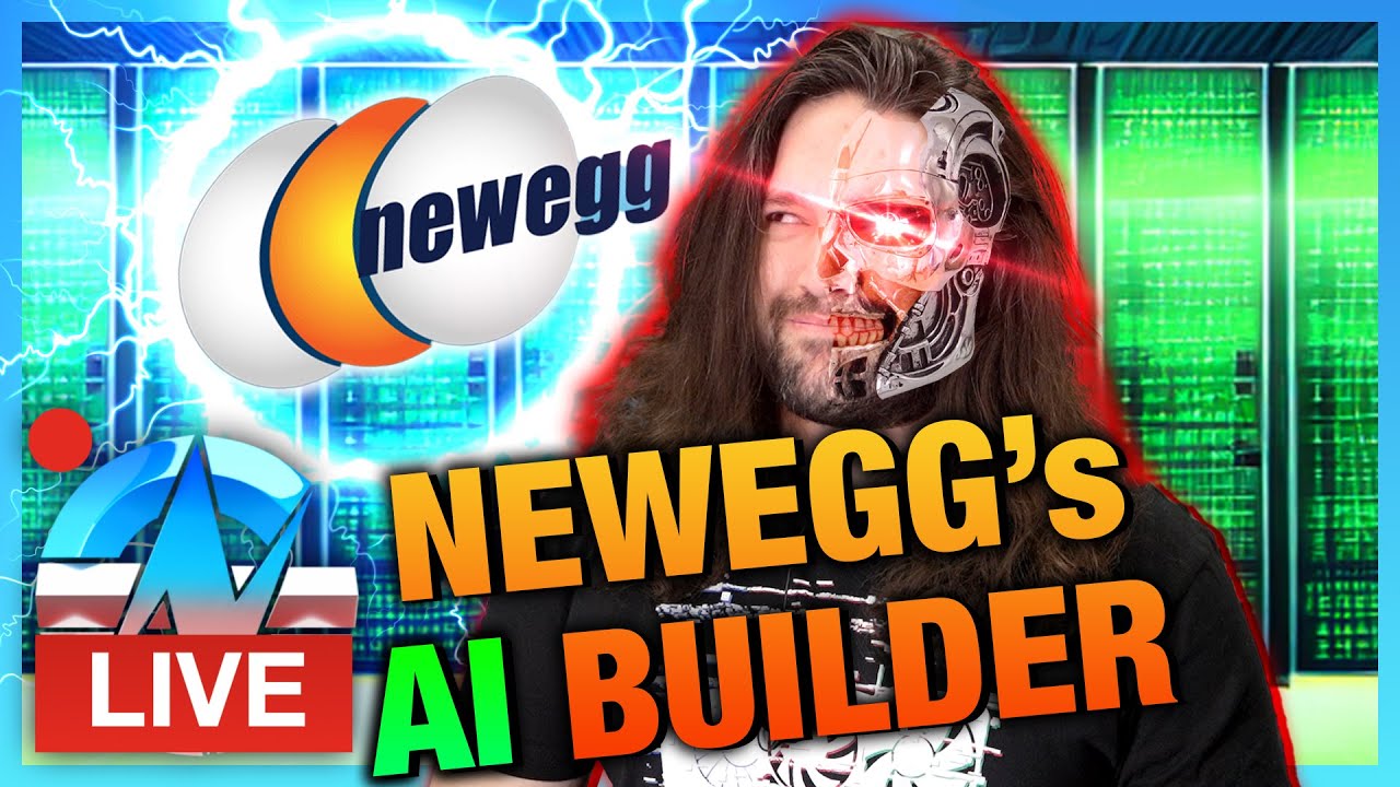 LIVE: Newegg AI PC Builder vs. GamersNexus