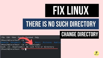 How To Fix Linux bash cd: "there is no such file or directory" Problem