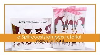 Acetate Tent Card