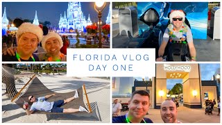 WALT DISNEY WORLD & FLORIDA VLOG - DEC 2019 - DAY 1 - CHRISTMAS DAY IN DISNEY WORLD