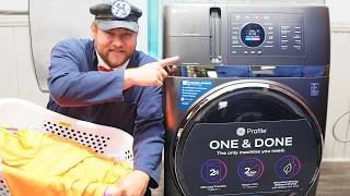 The Best Washer Dryer EVER? The Ultimate GE 2in1washer Dryer Combo Test & Review