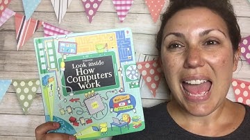 See Inside How Computers Work Flap Book by Usborne