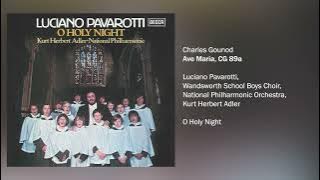 Luciano Pavarotti - Ave Maria, CG 89a (Official Audio)