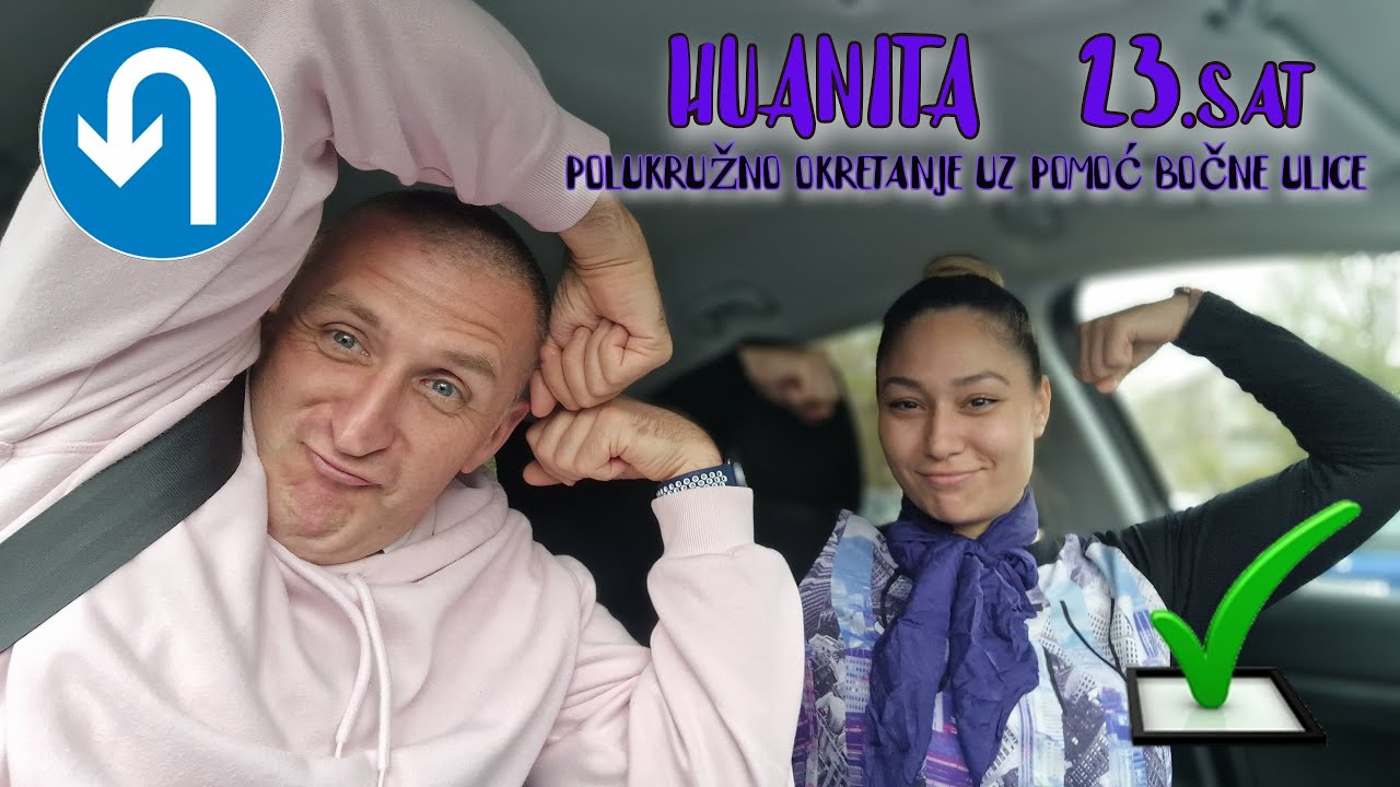 HUANITA CASTILLO 23.sat (polukružno okretanje uz pomoć bočne ulice)