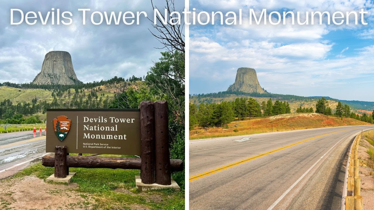 Approaching Devils Tower | Wyoming Scenic Drive in Stunning 4K