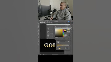 How to Create Realistic Gold Text in Photoshop