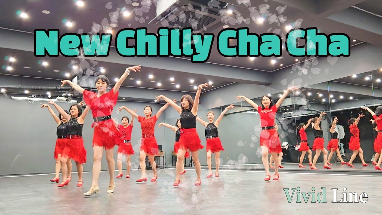 New Chilly Cha Cha Dance, Improver Linedance - YouTube