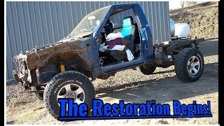 The Hilux Restoration Has Finally Begun - Part 1 - Full Strip Down
