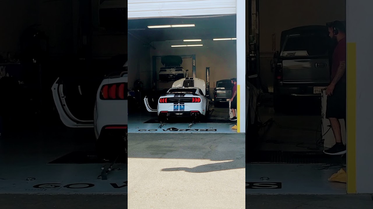 2020 Shelby Gt500  Mods longtubes Intake pulley E85  905 wheel Horsepower