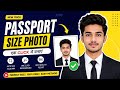 पासपोर्ट साइज फोटो बनाए फोटोशॉप 2026 How to Make Passport Size Photo in Photoshop 2026