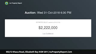 902/12 Ithaca Road, Elizabeth Bay NSW 2011 | AuPropertyReport.Com