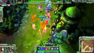 Good Shaco Ult to Dodge Nami Bubble
