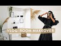 VLOG: REDECORATING MY ROOM, H&M HOME, DESENIO, CHILL DAY | NOORIE ANA