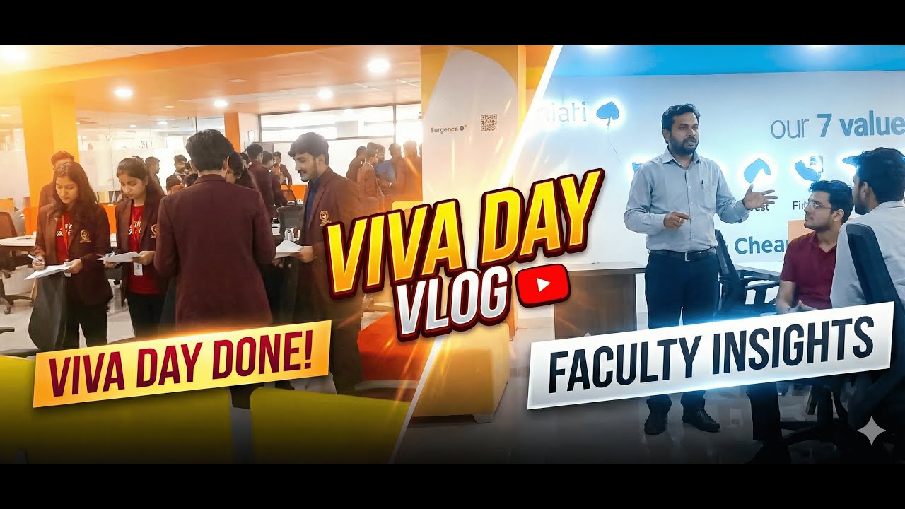 A Day in My Final Year Life 🎓💙 | Capgemini Talk + College Moments - YouTube