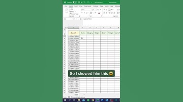 UPC-A barcodes in Excel!#excel #exceltips #officeexcel #barcode
