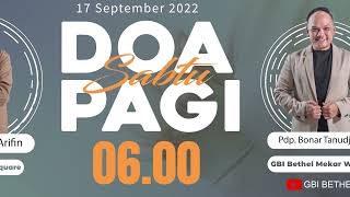 Doa Sabtu Pagi 17 September 2022