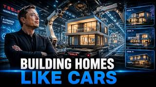 The Future of Housing: Can Factories Solve The Housing Crisis? Musk’s #terafab #tesla #Housing