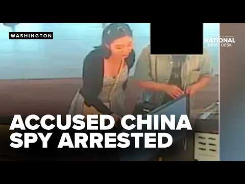 California woman accused of SPYING on Taiwan president's family for China ARRESTED