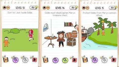 Brain Test-3 Level-13,14,15 Walkthrough Solution.