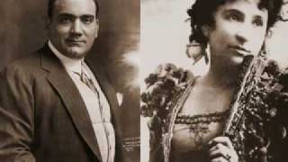 Puccini: La bohéme - O soave fanciulla. Caruso & Melba (1907) chords