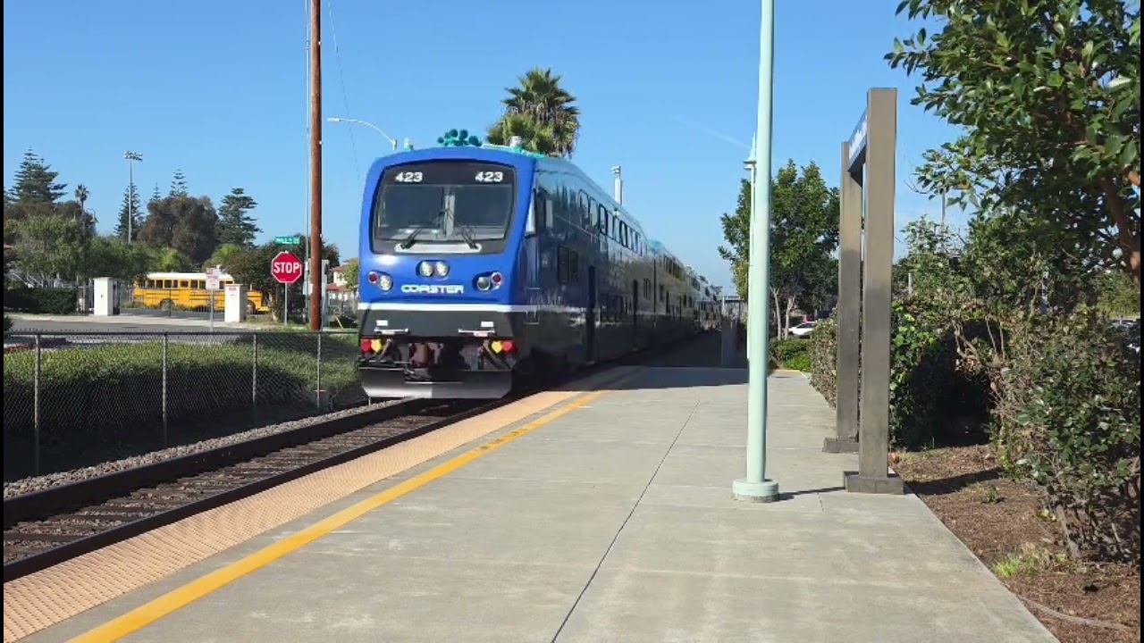Railfanning at Carlsbad Village 