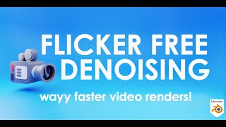 Flicker Free Denoising