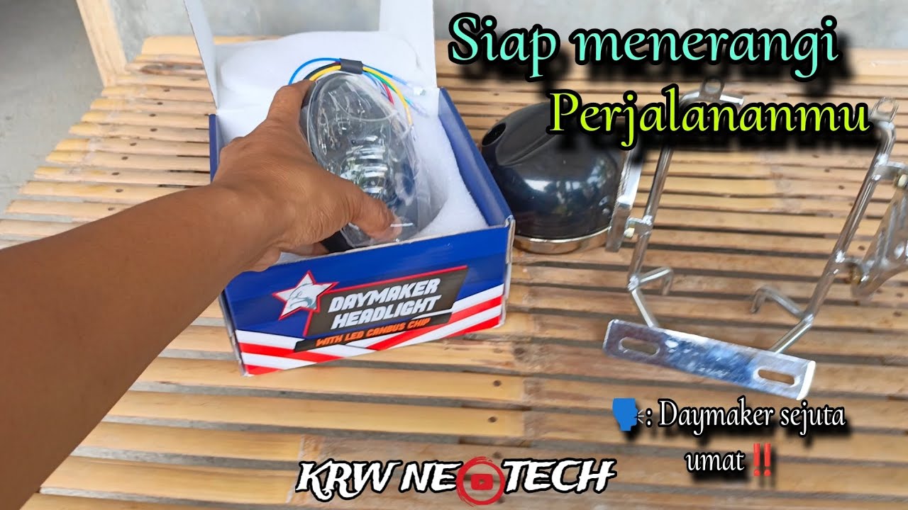 Cara pasang daymaker di batok l2g‼️Terang seperti masa depanmu‼️