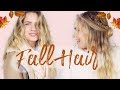 3 Days of Fall Hair from Clean to Dirty! (Serena Vanderwoodsen edition!)