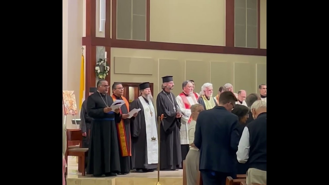 Ecumenical Prayer Service for Christian Unity, May 30, 2025
