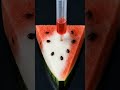 🍉 Where Did The Red Go? #satisfying #asmr #oddlysatisfying #macro #aigenerated #watermelon #red