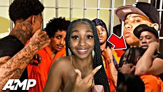 YOO! THEY JUMPED KAI & FANUM 😱 BbyLon Reacts To AMP BEYOND SCARED STRAIGHT Pt.1 *they went out bad*