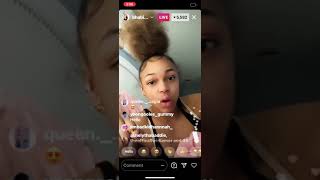 Badkid Aaliyah On Live Talking About Magic Tea