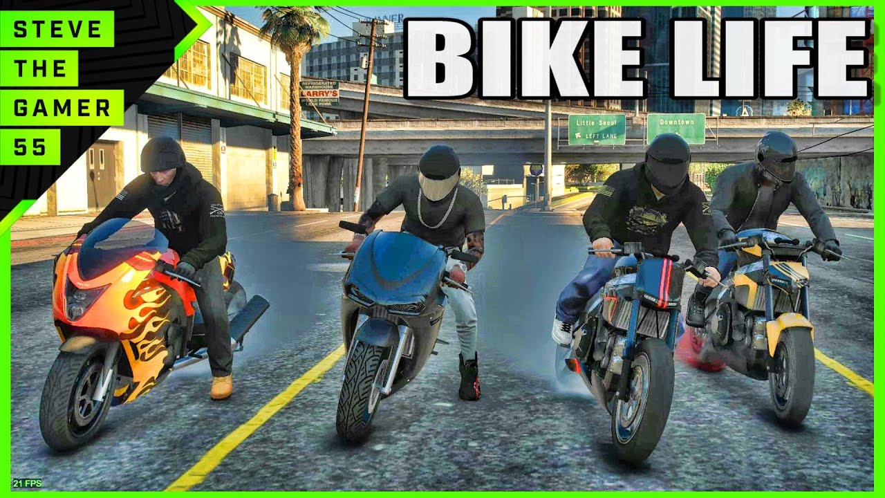 Bike Life Civilian NGARP GTA 5 Roleplay! YouTube