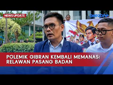 Gibran Controversy Heats Up! Volunteers Step Up to Defend Him | News Update