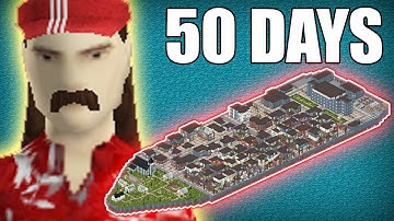 Can I Survive Being TRAPPED On A Massive Floating CITY | Project Zomboid Supercut