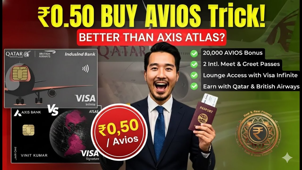 The ₹0.50 Avios Trick: Is the IndusInd Avios Credit Card Better than the Axis Atlas?