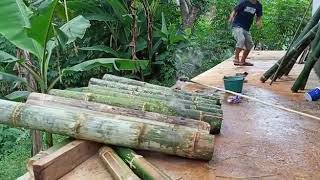 Meriam bambu khas ramadhan
