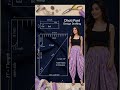 Stylish Plazo Blouse Cutting &amp; Stitching Tutorial Easy Method #fashion #fashiondesign #patternmaking