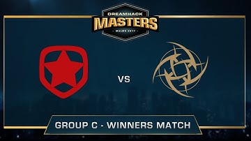Gambit vs NiP - Overpass - Group C - DreamHack Masters Malmö 2017
