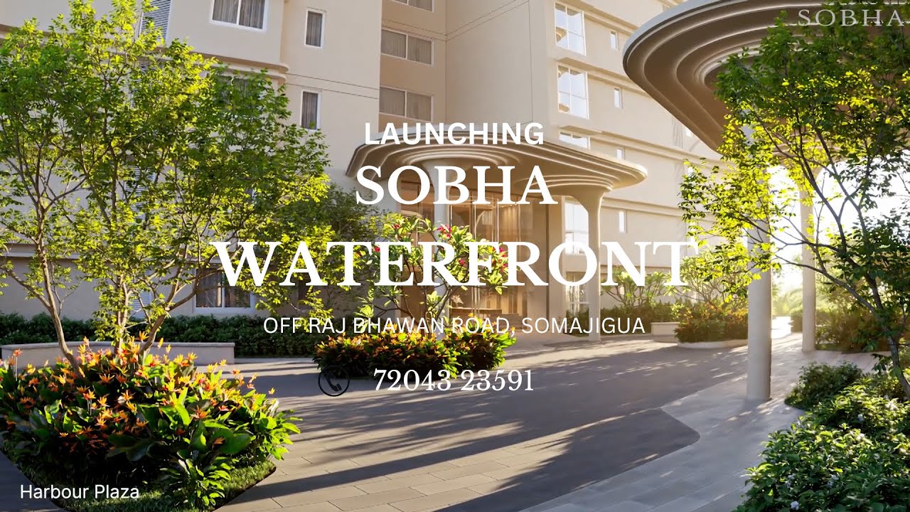 Sobha WaterFront 3 & 4 BHK Apartments At Rajbhavan Road, Somajiguda