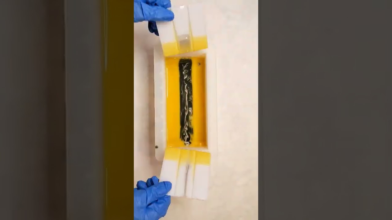 Honeysuckle Mantra Swirl Soap | Cold Process Soap Making