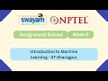 Intro to Machine Learning - IITKGP Week 0 📚