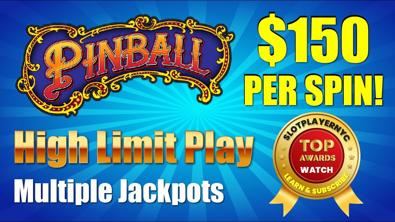 Pinball slot machine jackpot Live gameplay YouTube