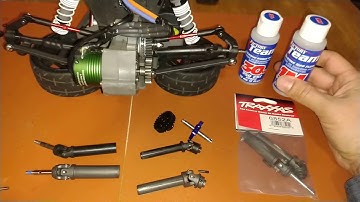 Traxxas Rustler 2WD X-Heavy Duty Driveshaft Upgrade/ Diff Lock