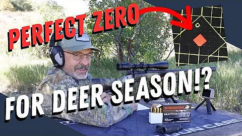 You’re Zeroing Your Rifle Wrong for Deer Season?