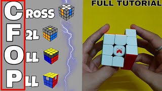 How to solve 3*3 rubiks cube in hindi by CFOP method|How to solve 3*3 rubiks cube in hindi
