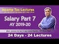 Salary Part 7 AY 2019-20 by CA Vivek Goel for CS Executive, CA Inter &amp; CMA Inter Students